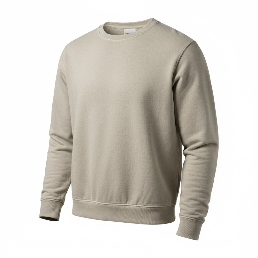 New Goodfellow Mens Relaxed Fit Crew‎ Neck Terry Sweatshirt Sage Green XL Spring